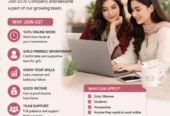 Online work for girls and housewife