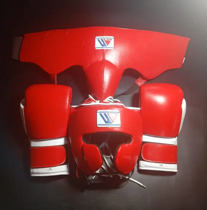 Inspired By Winning Brand Red/White Boxing Gloves Sets