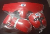 Inspired By Winning Brand Red/White Boxing Gloves Sets