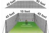 Cricket practice nets