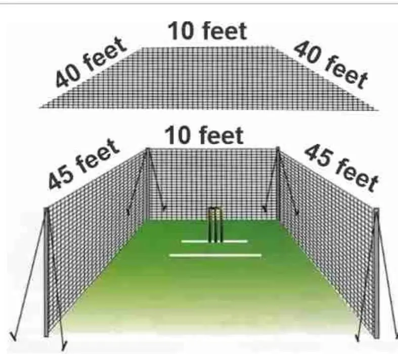 Cricket practice nets