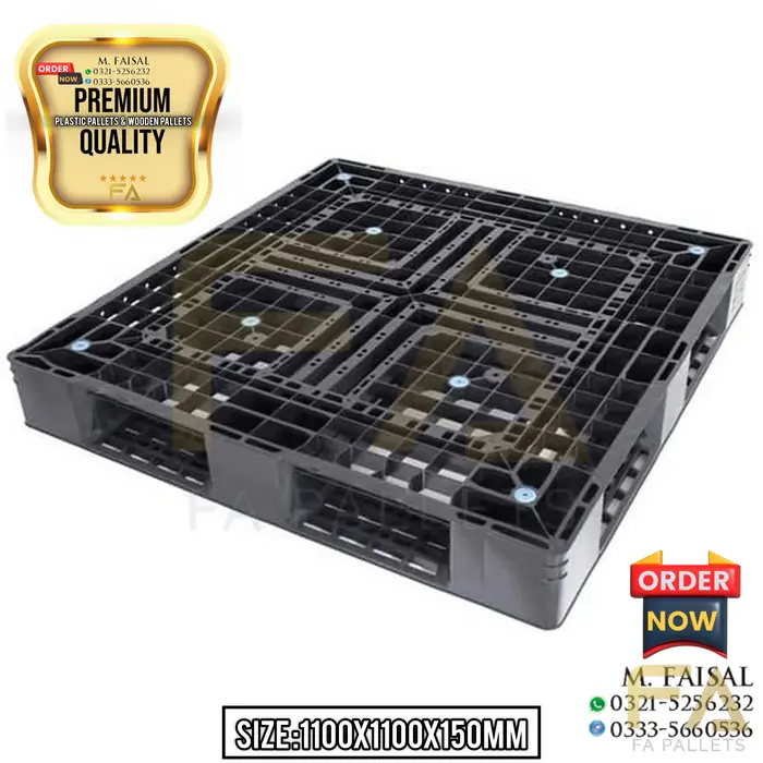 Plastic Pallets Hub Heavy Duty Big Qty Stock availability All Pakistan