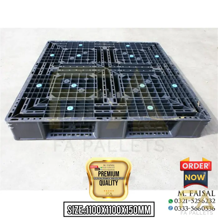 Plastic Pallets Hub Heavy Duty Big Qty Stock availability All Pakistan