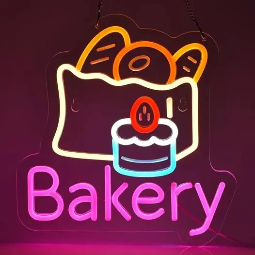 Arcylic Neon Sign, Neon Sign, UV Print Sign, 3D Bored, Neon Stripe